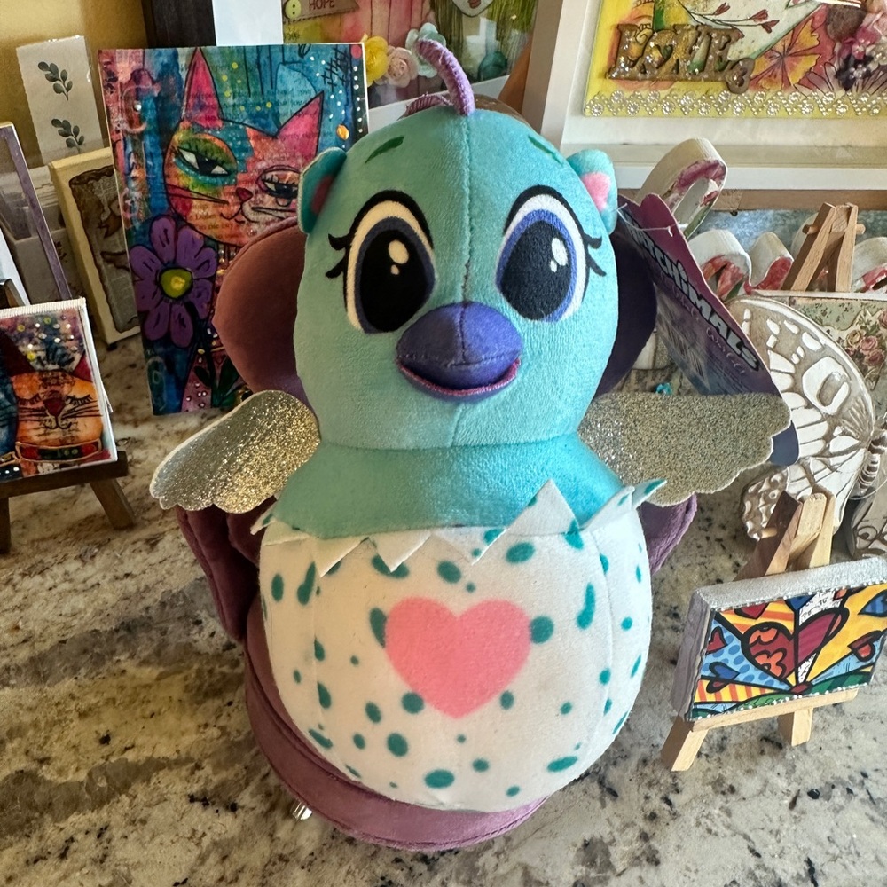 Hatchimals Spin Master Toy Factory 7” Plush NWT Stuffed Animal.